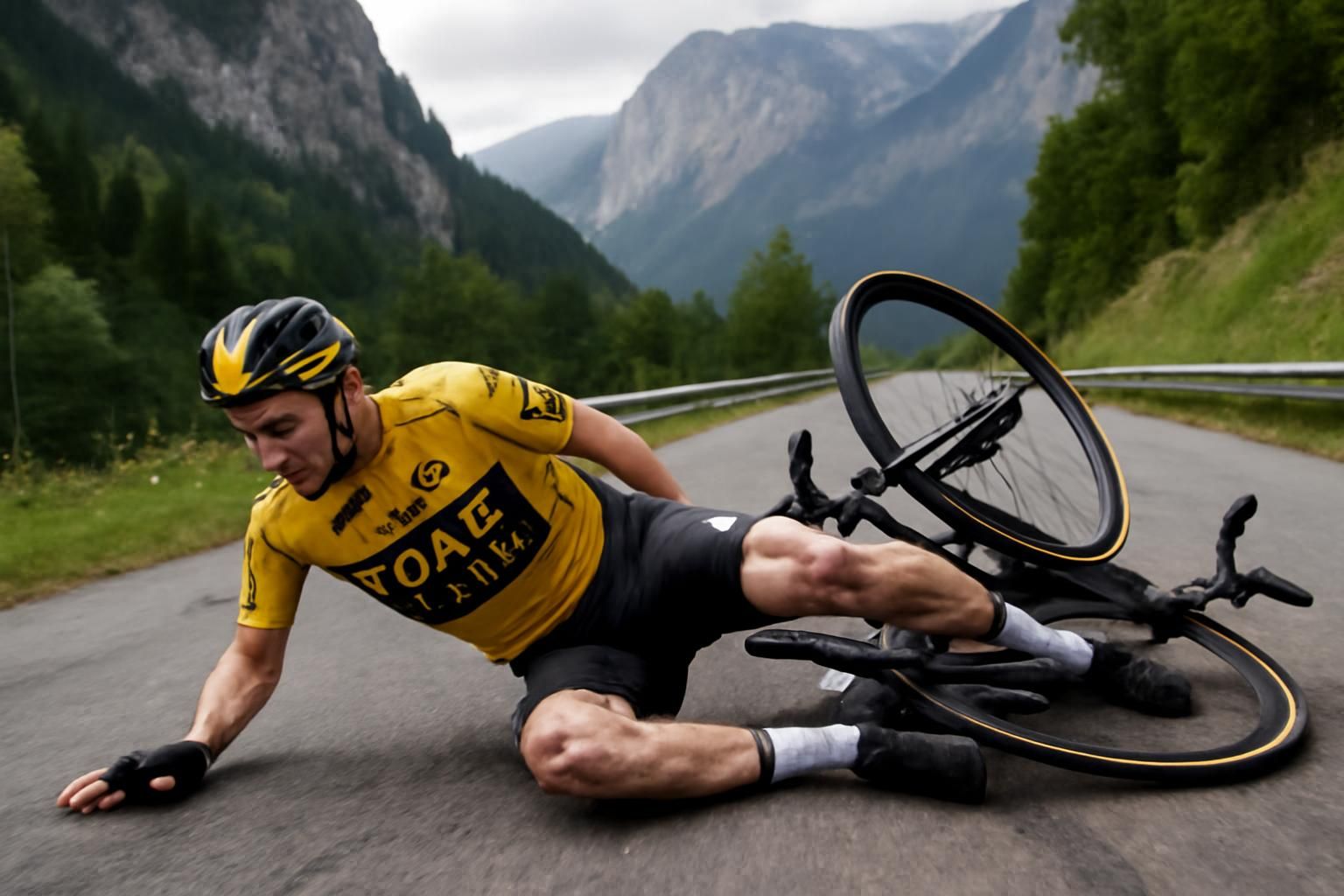 lors du tour de france 2026, jonas vingegaard a été victime d'une chute spectaculaire qui l'a contraint à abandonner la grande boucle, bouleversant le classement et les ambitions du coureur danois.