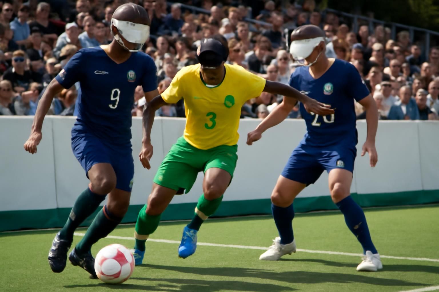 plongez dans l'univers du cécifoot, un sport captivant avec un ballon à grelots et un public silencieux. découvrez ses règles étonnantes qui rendent ce jeu unique et accessible aux joueurs malvoyants.
