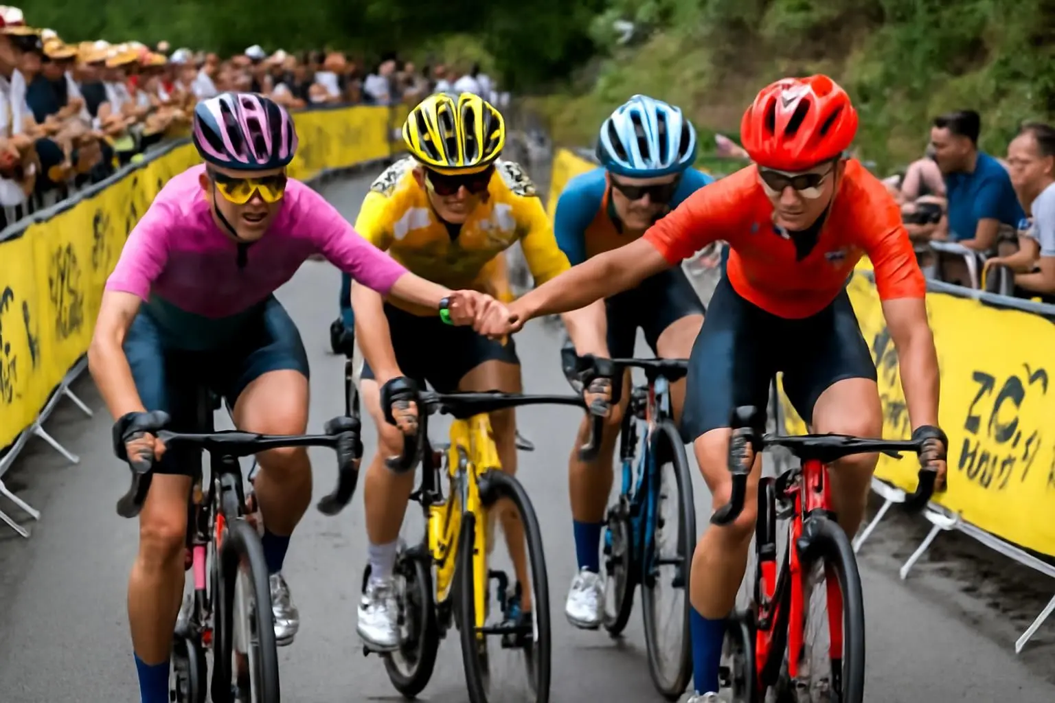 découvrez le coup de gueule retentissant lors du tour de france femmes 2026 : une coureuse réagit vivement après avoir été poussée contre les barrières, provoquant une onde de choc dans la course.