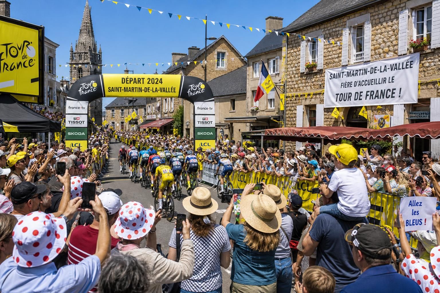 découvrez comment une petite commune de 5 000 habitants a réussi à devenir la ville départ du tour de france 2027 dans ce récit inspirant.