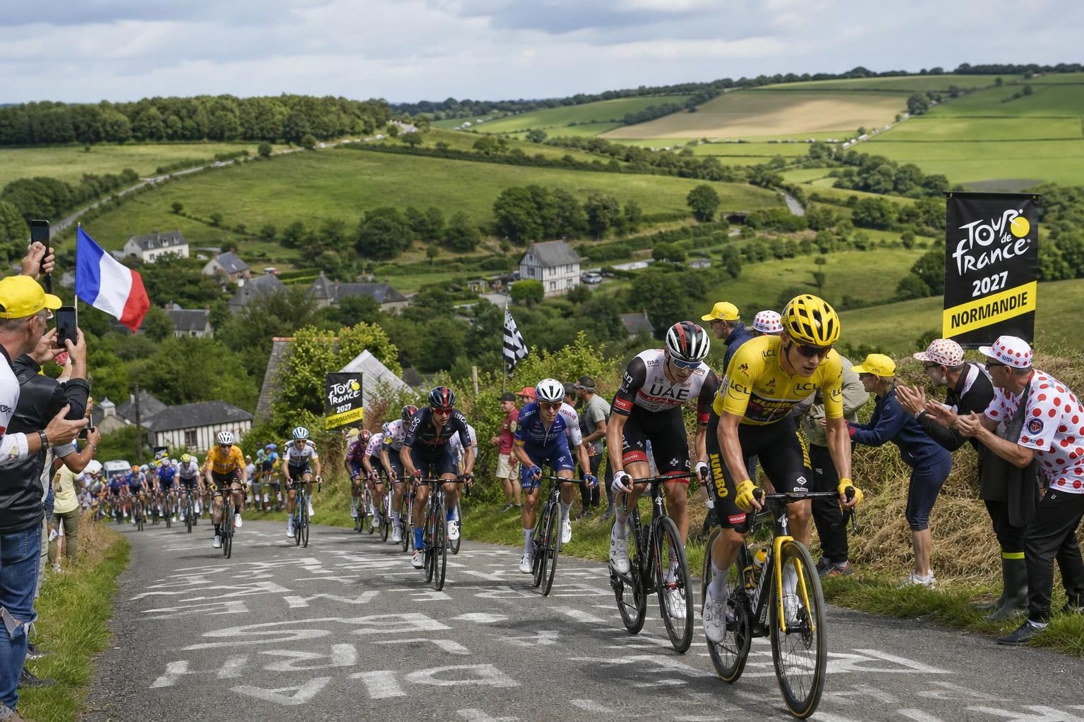 découvrez le parcours du tour de france 2027 avec cherbourg comme départ, suivi d'une nouvelle ville normande marquant le départ de la 5e étape. suivez toute l'actualité et les étapes de cette grande course cycliste.