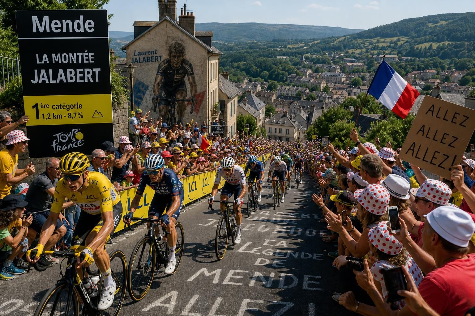 découvrez les dernières spéculations sur l'arrivée du tour de france 2027 à mende, promettant une étape spectaculaire. restez informés avant l'annonce officielle.
