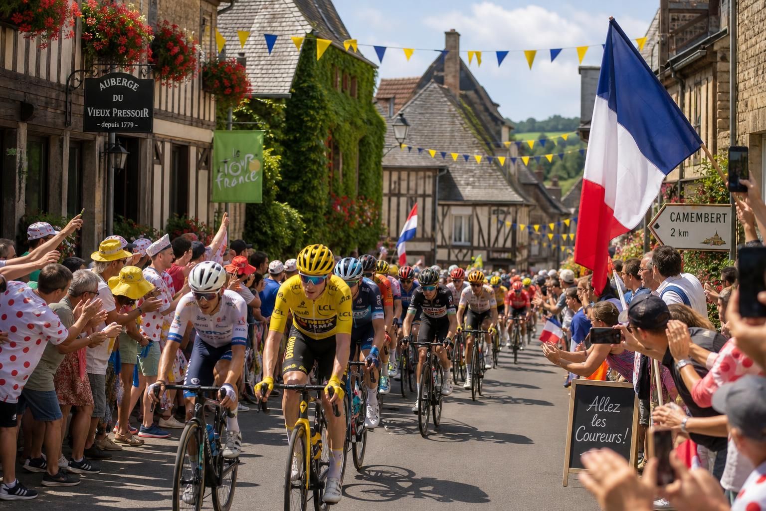 découvrez tout ce qu'il faut savoir sur le parcours du tour de france 2027, avec des étapes clés à saint-james, bricquebec-en-cotentin, cherbourg et bien plus encore.