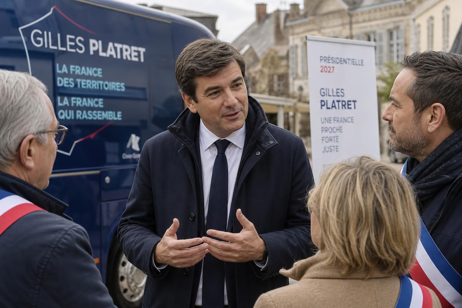 découvrez le discours marquant de gilles platret, maire de chalon-sur-saône, qui officialise sa candidature à la présidentielle 2027. suivez cette nouvelle étape clé de la campagne.