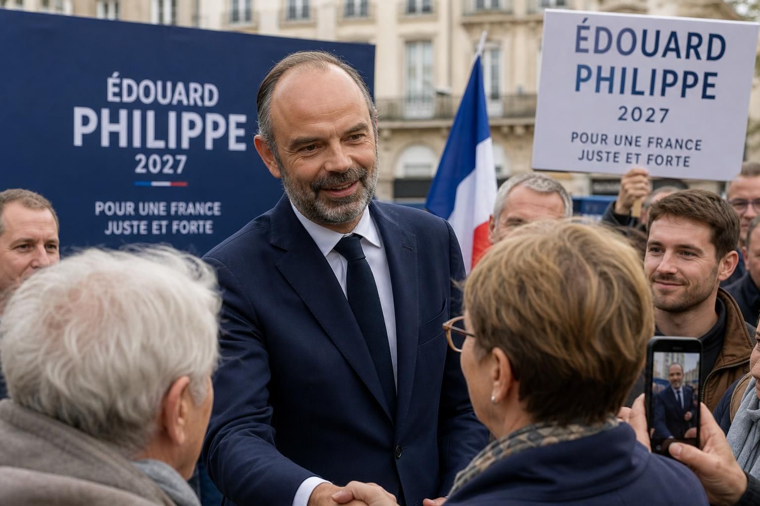 présidentielle 2027 : marine le pen en tête des intentions de vote avec 31 à 36 %, suivie de près par édouard philippe en deuxième position.