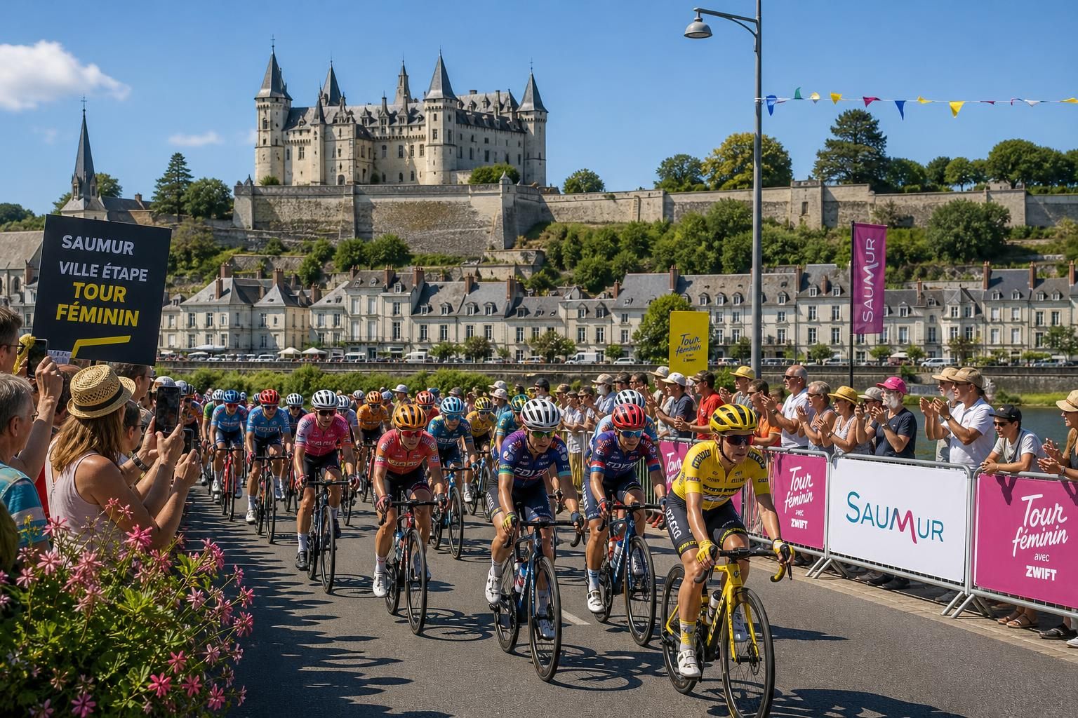 découvrez si saumur, après avoir accueilli une étape du tour féminin, deviendra encore une fois le décor du peloton lors du tour de france 2027.